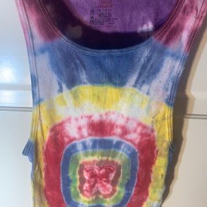 Tie-Dye Tank Top Woman's Size Large